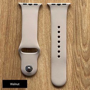 NEW BAND Walnut Sport Silicone For Apple Watch